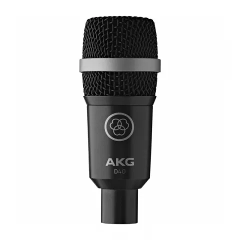 AKG D40 микрофон для духовых, барабанов, перкуссии и гитарных комбо динамический кардиоидный, XLR