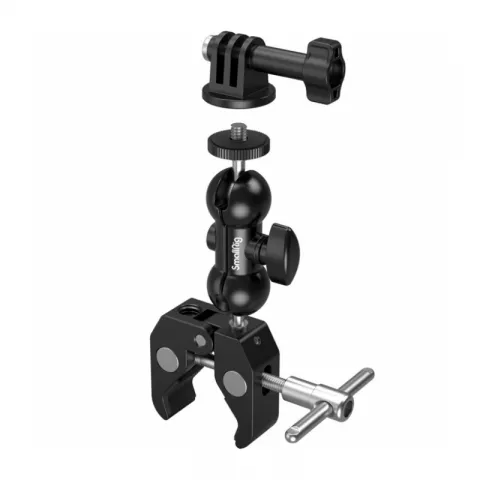 SmallRig 1138B Универсальный держатель-струбцина для экшн-камер Crab-Shaped Clamp Kit