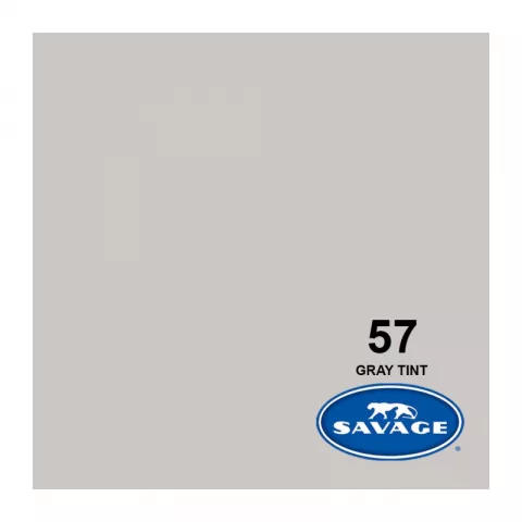 Savage 57-1253 GRAY TINT Фон бумажный Серый оттенок 1,35 х 11 метров