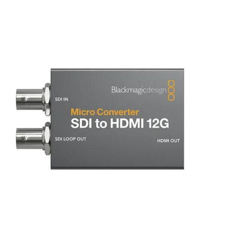 МИКРО КОНВЕРТЕР  BLACKMAGIC MICRO CONVERTER SDI TO HDMI 12G PSU