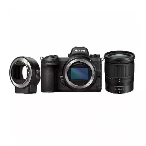 Цифровая фотокамера Nikon Z7 II Kit 24-70/4 S + переходник FTZ