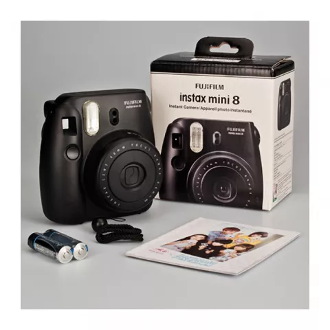 Цифровая фотокамера FUJIFILM Instax Mini 8 Black Фотокамера моментальной печати