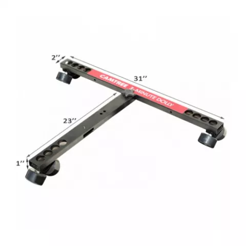 Комплект Camtree 3-Minute Dolly, 12ft Aluminum Track, 75mm Tripod Stand 