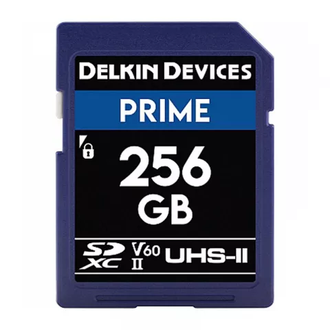 Карта памяти Delkin Devices Prime SDXC 256GB 1900X UHS-II Class 10 V60 (DDSDB1900256)