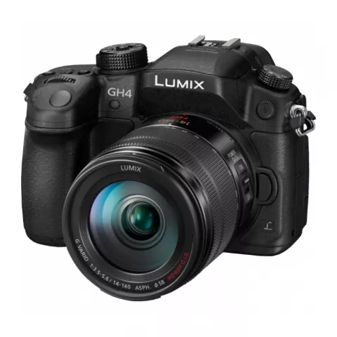 Цифровая фотокамера Panasonic Lumix DMC-GH4 Kit 14-140mm Black