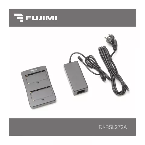 Fujimi FJ-RSL272A LED Мягкий накамерый свет, 40Вт, 1350 Лк, 3200-5600К, V-адаптер