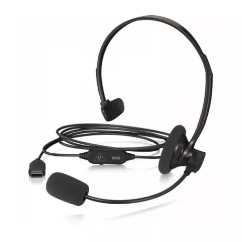 Behringer HS10 USB-гарнитура с моно наушником и микрофоном для call service
