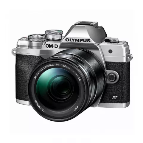 Olympus OM-D E-M10 Mark IV серебристый + 14-150mm f/4-5.6 II ED