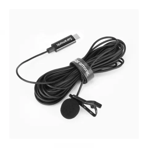 Петличный микрофон с кабелем 6м Saramonic LavMicro U3B, разъем Type-C