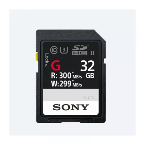Карта памяти SD 32GB Sony SF32G SDHC Class 10 UHS-II U3 