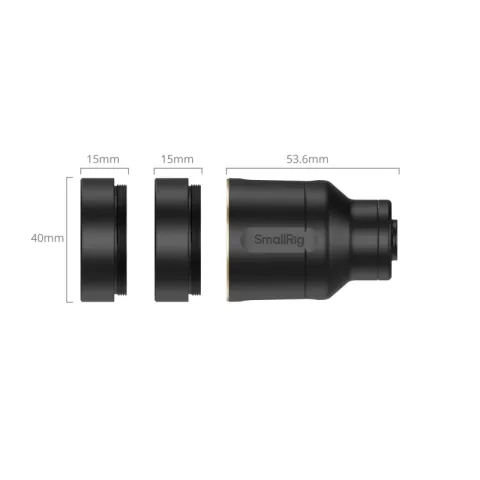 SmallRig 5334 Комплект объективов для смартфона теле и макро (T-mount)
