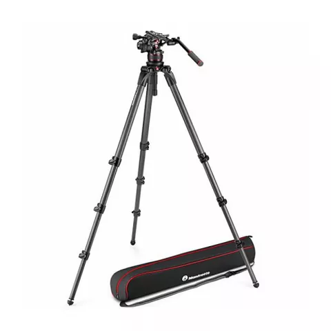 Штатив Manfrotto MVK612CTALL 536 с видеоголовой MVH612AH для видеокамеры