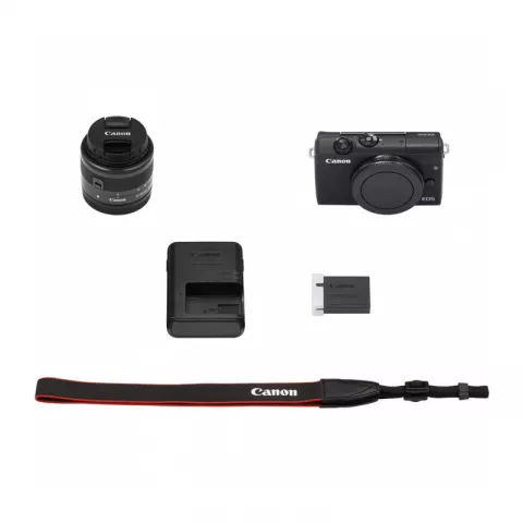 Цифровая фотокамера Canon EOS M200 Kit EF-M 15-45mm f/3.5-6.3 IS STM Black