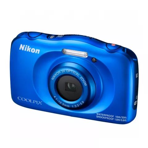 Фотокамера Nikon Coolpix W100 голубой