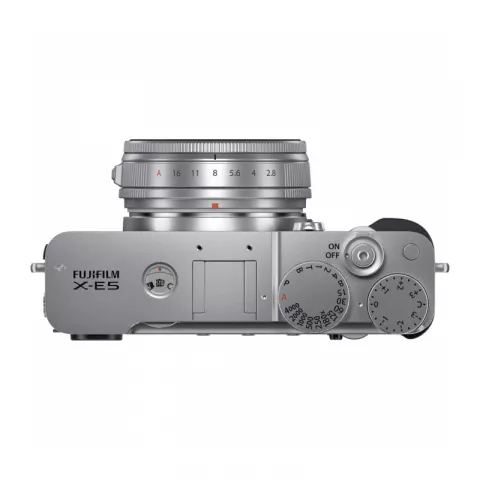 Fujifilm X-E5 Body XF 23mm f/2.8 Lens (Silver)