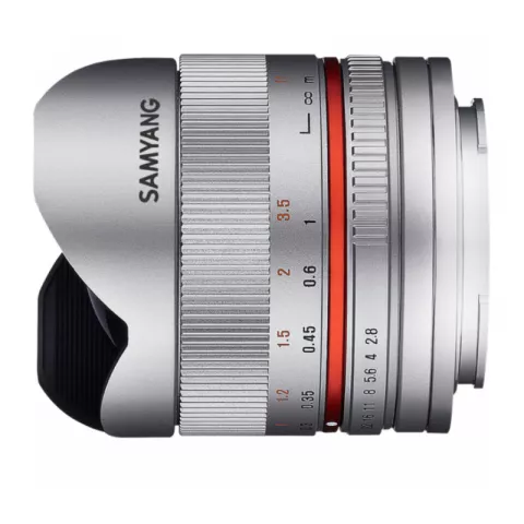 Объектив Samyang 8mm f/2.8 Fisheye APS-C Sony E-mount II Silver (APS-C)