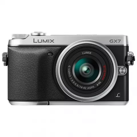 Цифровая фотокамера Panasonic Lumix DMC-GX7K Kit G Vario 14-42 mm Silver