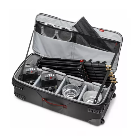Чемодан-кофр на колесах для осветительного оборудования Manfrotto Pro Light Rolling Camera Organizer 