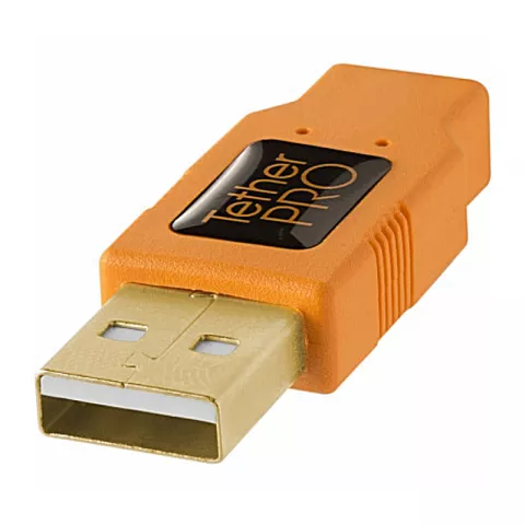 Кабель Tether Tools TetherPro USB 2.0 to Mini-B 5-Pin 1.8m Orange (CU5407)