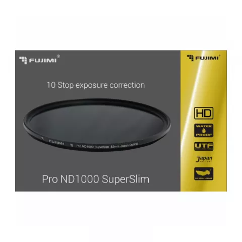 Светофильтр Fujimi 67 mm Pro ND1000 нейтрально серый