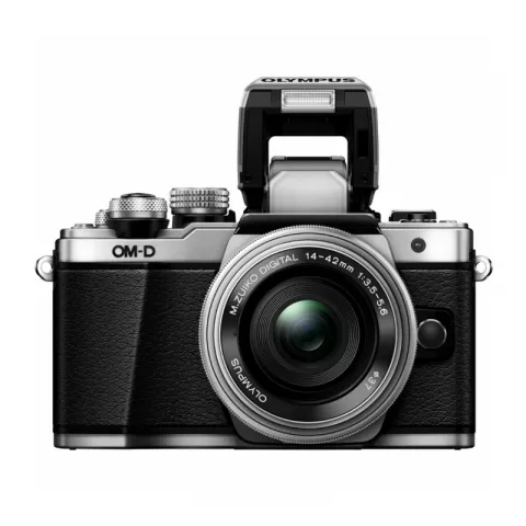 Цифровая фотокамера Olympus OM-D E-M10 Mark II Kit (EZ-M1442) Silver