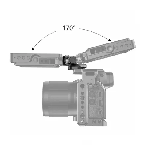 Поворотный держатель монитора SmallRig BSE2348 Swivel and Tilt Monitor Mount with Arri Locating Pins