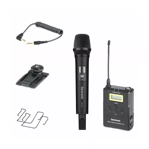 Микрофон Saramonic UwMic15 SR-HM15+RX15 с передатчиком + 1 приемник