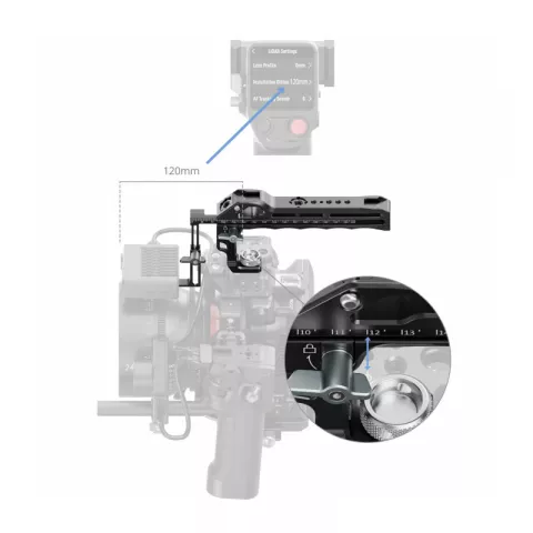 SmallRig 5236 Ручка верхняя для DJI Focus Pro LiDAR