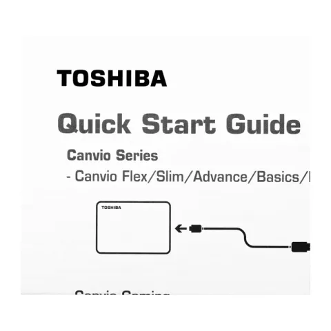 Внешний жесткий диск Toshiba Canvio Basics 4TB 2.5