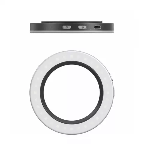 SmallRig 5203 Осветитель светодиодный Vibe P30 67mm с адаптером для смартфона Ring LED Video Light
