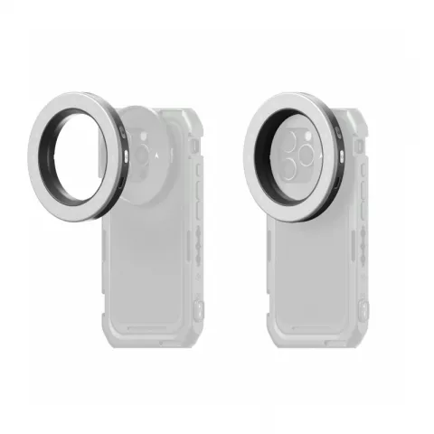 SmallRig 5203 Осветитель светодиодный Vibe P30 67mm с адаптером для смартфона Ring LED Video Light