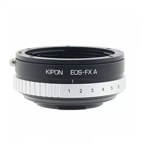 Переходное кольцо Kipon EOS-FX (with aperture ring inside)