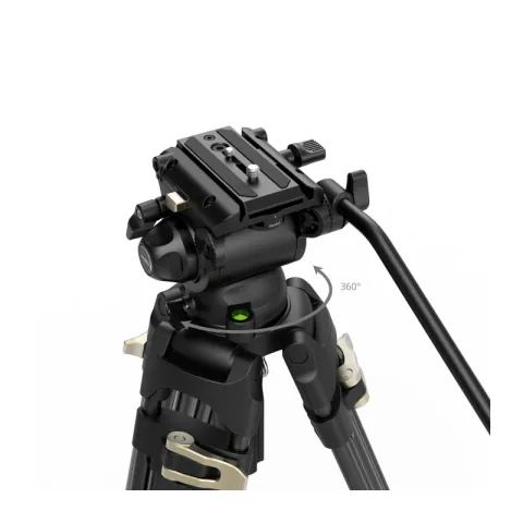 SmallRig 4686 штатив AD-01S с видеоголовой/алюминиевый Heavy-Duty Fluid Head Tripod