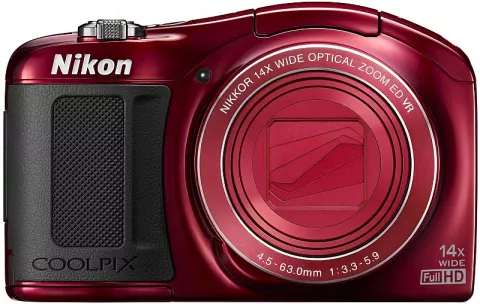 Цифровая фотокамера Nikon Coolpix L620 Red