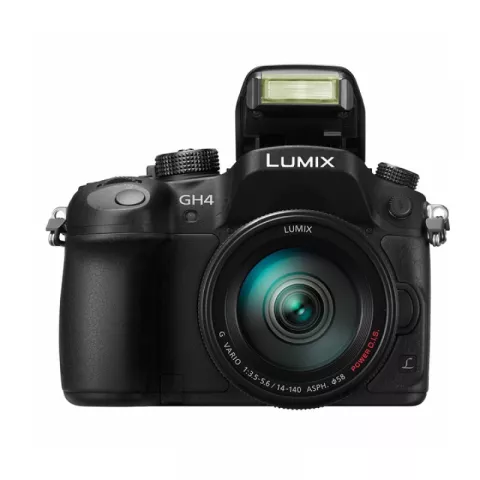 Цифровая фотокамера Panasonic Lumix DMC-GH4 Kit 14-140mm Black