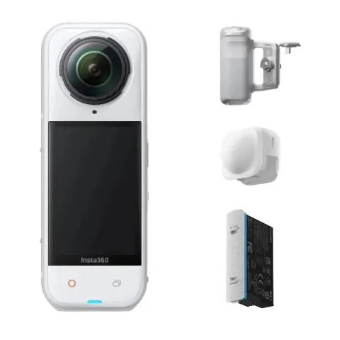 Insta360 X5 Photography Grip Bundle Satin White
