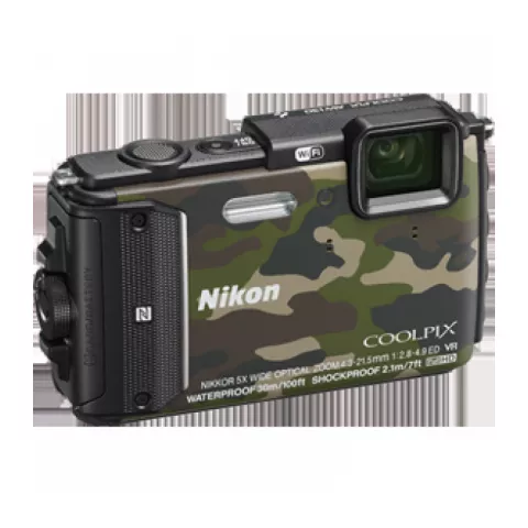Цифровая фотокамера Nikon Coolpix AW130 CM Diving Kit