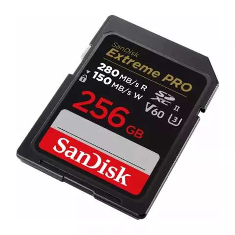 Карта памяти SanDisk Extreme Pro SDXC UHS-II V60 U3 280/150 MB/s 256GB (SDSDXEP-256G-GN4IN)