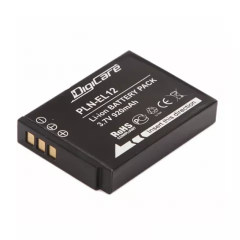 Аккумулятор DigiCare PLN-EL12 / EN-EL12 для CoolPix S800c, S6200, S6300, S8200, S9300, P310, AW100