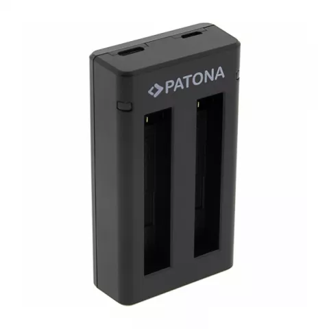 Двойное зарядное устройство PATONA для Insta360 X3 в комплекте кабель Micro-USB