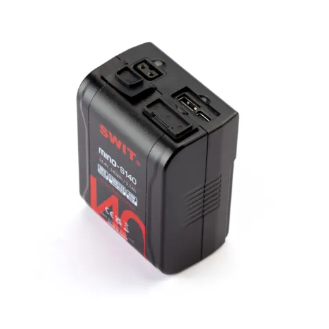 SWIT MINO-S140 Аккумуляторная батарея V-Mount Pocket 140 Втч разъемы D-Tap, USB-C, USB-A