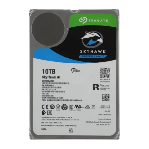 Жесткий диск Seagate SkyHawk AI ST10000VE001 10TB 3.5