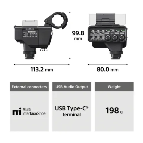 Комплект адаптера SONY XLR для микрофона XLR-A4 XLR