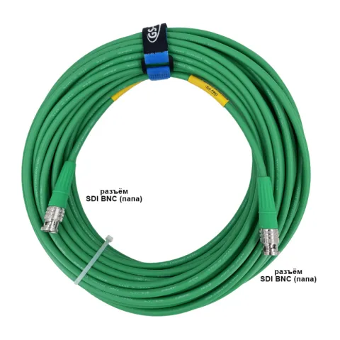 GS-PRO 12G SDI BNC-BNC (mob) (green) 20 метров мобильный/сценический кабель (зелёный)