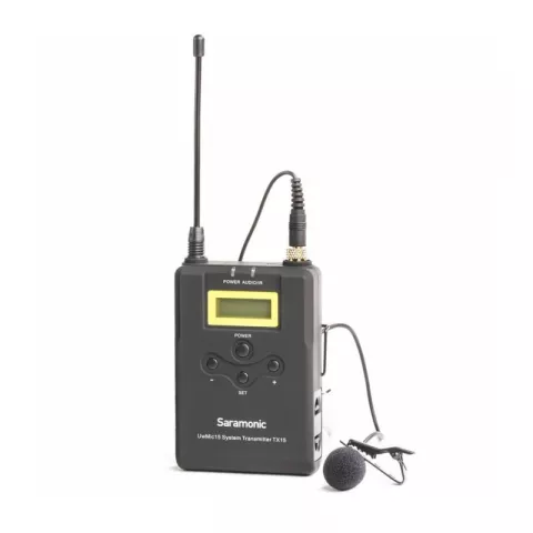 Радиопетличка Saramonic UwMic15 RX15+TX15 с 1 передатчиком и 1 приемником
