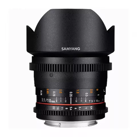 Объектив Samyang 10mm T3.1 ED Aspherical NCS CS VDSLR II MFT