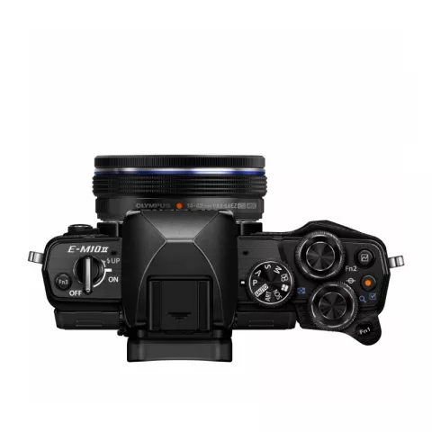 Цифровая фотокамера Olympus OM-D E-M10 Mark II Kit (EZ-M1442) Black
