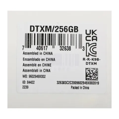 Флеш-накопитель Kingston 256GB DataTraveler Exodia M USB3.2 (DTXM/256GB) Black + Teal