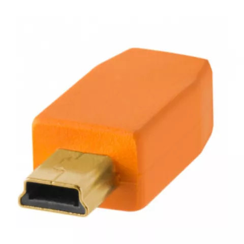Кабель Tether Tools TetherPro USB 2.0 to Mini-B 5-Pin 4.6m Orange [CU5451] 