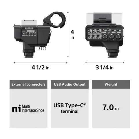 Комплект адаптера SONY XLR для микрофона XLR-A4 XLR